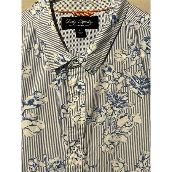 Dirty Laundry Other - Dirty Laundry‎ Men's Button Upmens Size Large Short Sleeve